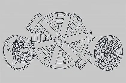 Вентиляторы для охлаждения трансформаторов