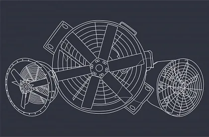 Вентиляторы для охлаждения трансформаторов